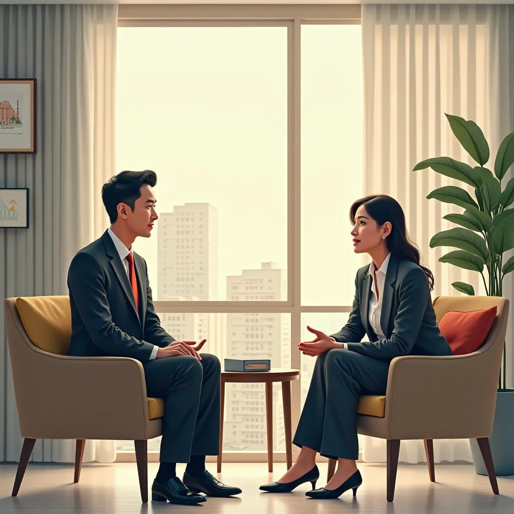 Two people meditating outdoors for mindfulness and stress reduction. | Cpflah.sg